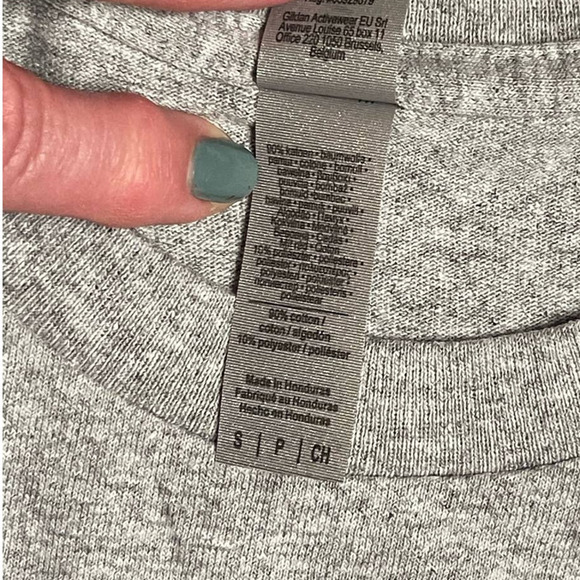 MERRY AND BRIGHT Christmas T-Shirt Retro Design‎ Gray with Graphic Unisex Small - Picture 5 of 7